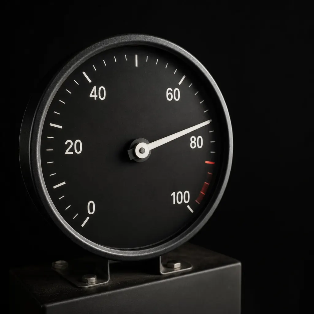 En 5G-router på ett fönsterbleck i en svensk villa visar en webbläsare med hastighetstest som mäter 612 Mbit/s nedladdning på 3,5 GHz